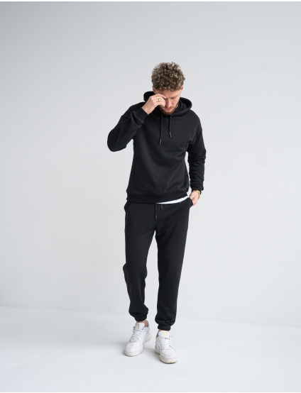 Картинка Спортивний костюм чорний